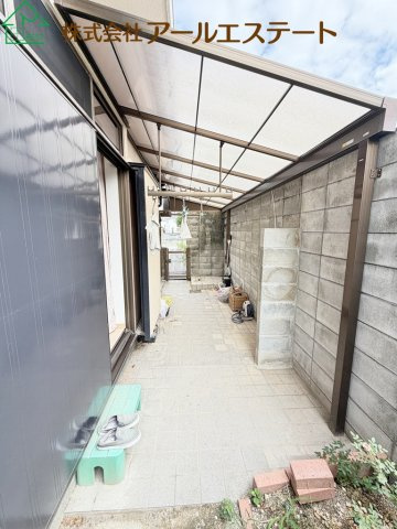 姫路市下手野5丁目　　JR姫新線「播磨高岡駅」徒歩15分のバルコニー