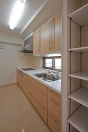 文京区春日２丁目の賃貸マンションのキッチン