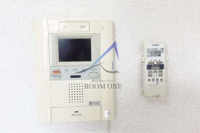 ヴェルステージ川崎のセキュリティ|モニター付きインターホンです。