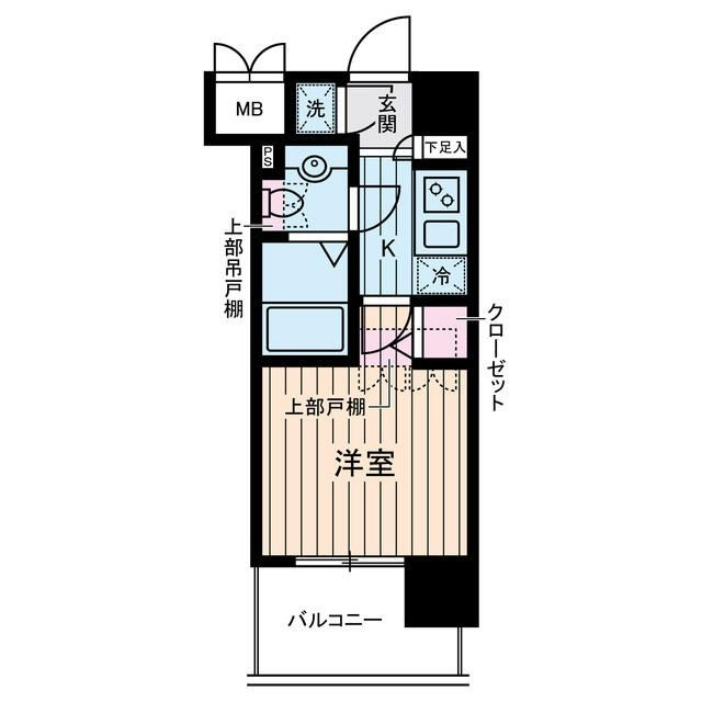 ヴェルステージ川崎の間取り|間取りです。