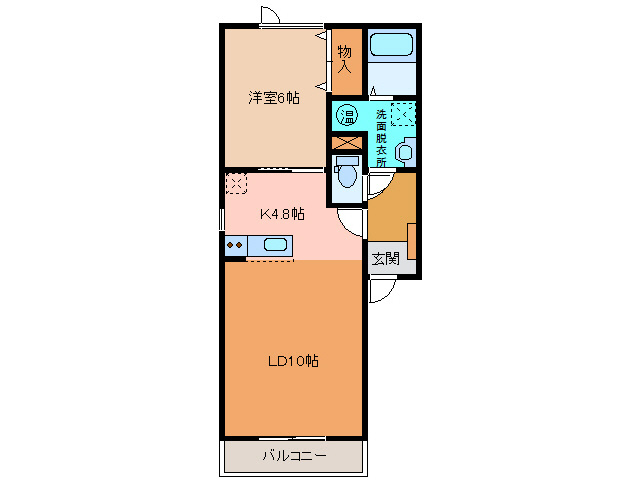 クレストⅠの間取り
