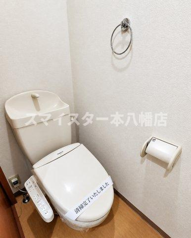 船橋市前原東１丁目のアパートのトイレ