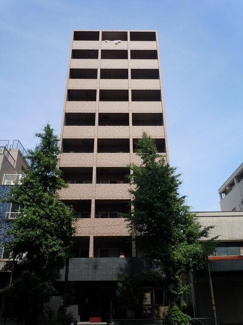 【外観】 | パークウェル浅草弐番館 | シックなタイル張りの外観☆