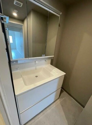 文京区千石４丁目の賃貸マンションの洗面所