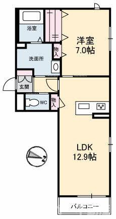 Lapaix栗林の間取り