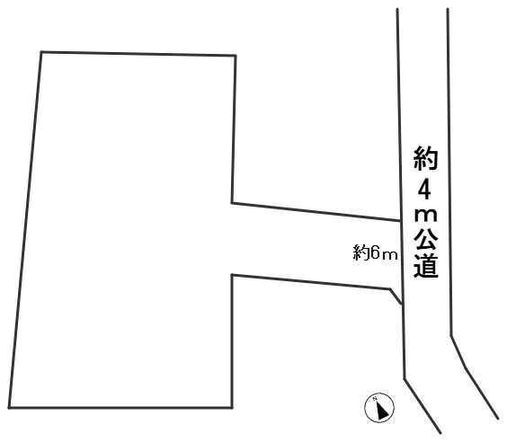 ６０２５０　瑞穂市生津外宮前町土地の区画図