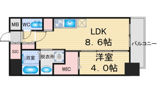 【間取り】 | エステムコート名駅南シティリンク | 略図の為、現状優先