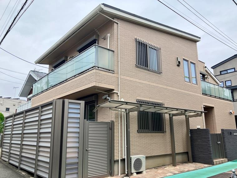 代沢戸建の外観|外はこのようになっています