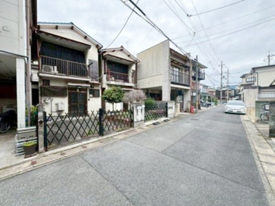 【前面道路含む現地写真】 | 山科区西野後藤　中古戸建