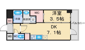 【間取り】 | エステムコート名駅南シティリンク | 略図の為、現状優先