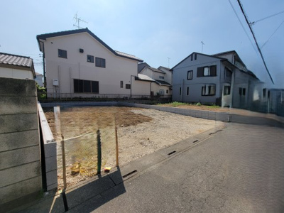 【前面道路含む現地写真】 | 越谷市大成町　新築戸建