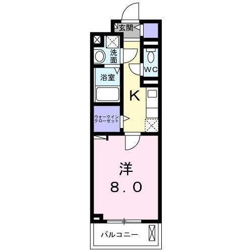 スプレッド与野の間取り
