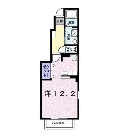 ヒルトップＫの間取り