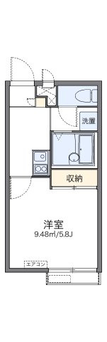 レオパレスヴィラ　グラツィアの間取り
