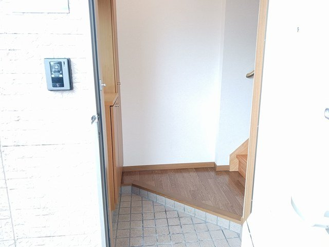 メゾンソレイユの玄関