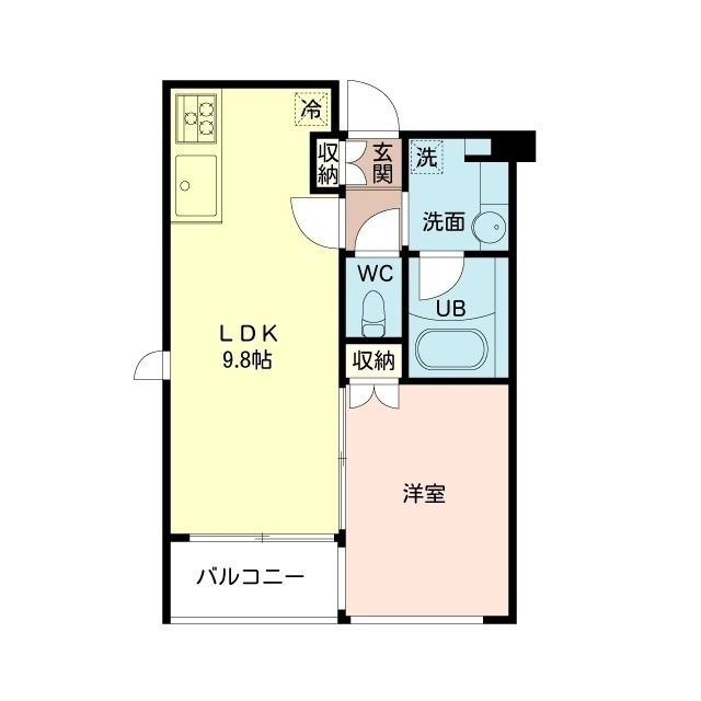 グリーンメゾン槇の間取り|間取りです。