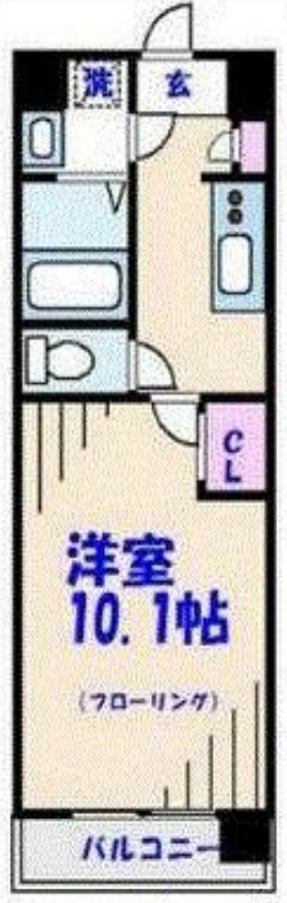 ミッツ・メロディアの間取り