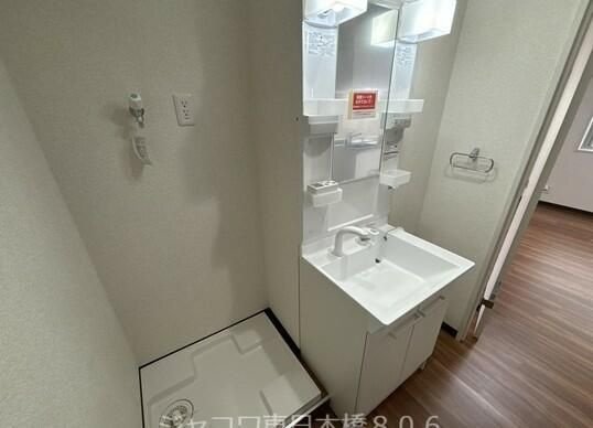 ジャコワ東日本橋の独立洗面台