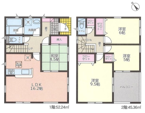 【間取り】 | 鴻巣市箕田　中古戸建