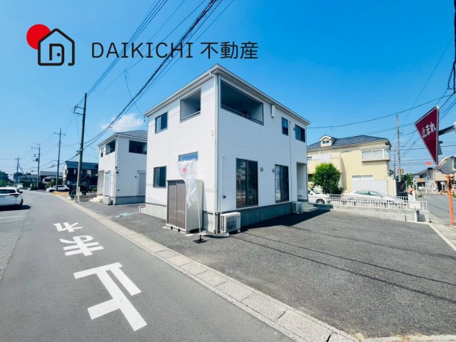 【前面道路含む現地写真】 | 鴻巣市箕田　中古戸建