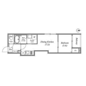 Shin Residence 京都の間取り