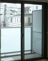 メビウス森下のバルコニー