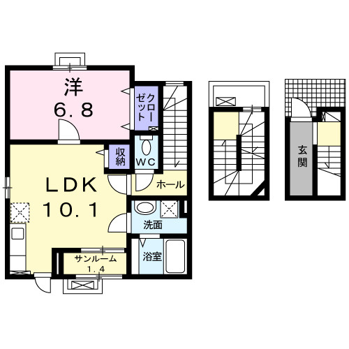 エレガンスの間取り