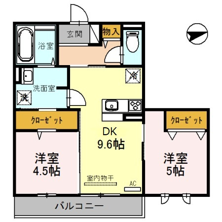 ランビエンス雅の間取り|ランビエンス雅　間取り