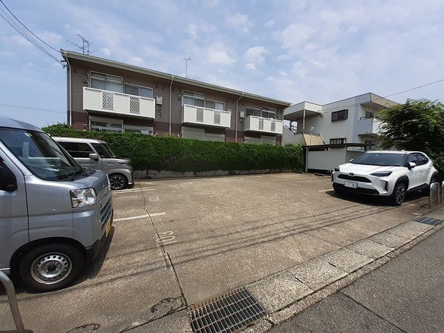 コーポいなよしの駐車場