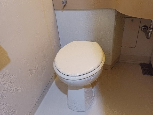 エルベール新町Ⅱ号館のトイレ