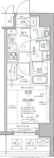 ディアレイシャス泉の間取り