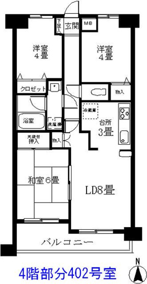 【間取り】 | キャッスルマンション