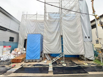 【外観】 | 山本町５丁　新築一戸建 | 現地見学当日から承っております♪現地周辺の環境や、駅までの道のりなど周辺環境も合わせてご確認いただき、ぜひご検討ください！