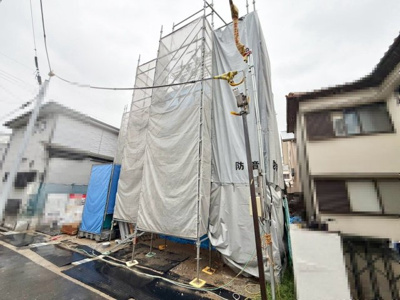 【外観】 | 山本町５丁　新築一戸建 | フラット３５Ｓ利用可能ですよ！固定金利ですので、月々の支払が安定し、家計にゆとりが生まれますね♪