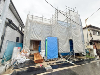 【外観】 | 山本町５丁　新築一戸建 | 全居室収納有！収納場所に困らず綺麗な室内を保てそうですね！