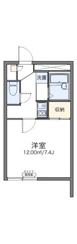 レオパレスホリゾントの間取り