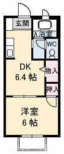 フォブール高崎の間取り