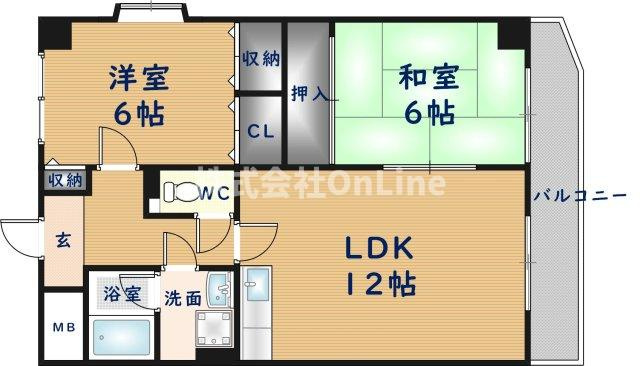 シャルマンシェソワの間取り