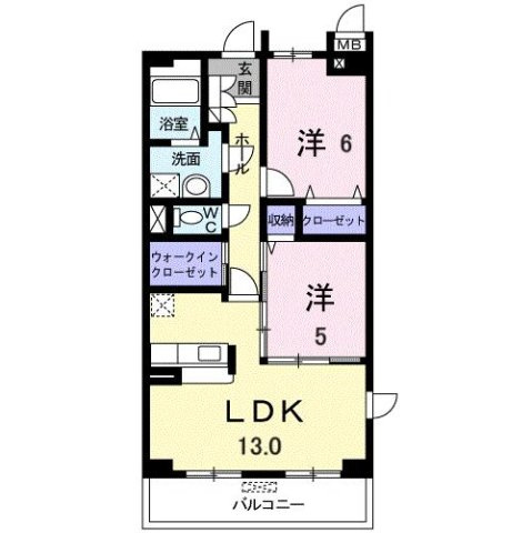 ハーモニーの間取り