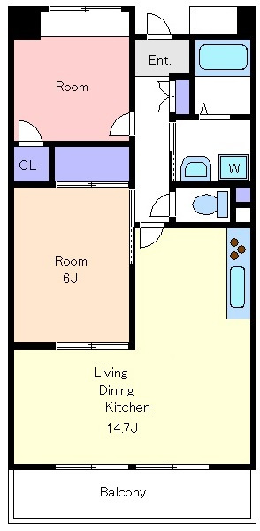 パレ・ソレイユの間取り