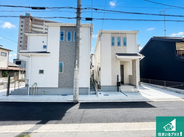 加古川市加古川町本町　新築一戸建ての外観|安心の10年保証！外観を美しく保ち、雨水で汚れを落とします！気になることがありましたら、お気軽にお問い合わせください！