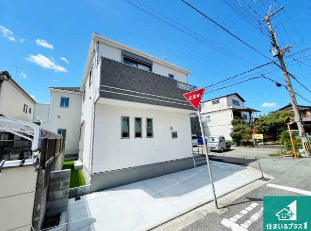 加古川市加古川町本町　新築一戸建ての外観|お客様に長く安心して住んでいだだける事にこだわった家づくり！住んでからのアフターサービスにもしっかりと取り組んでいます！