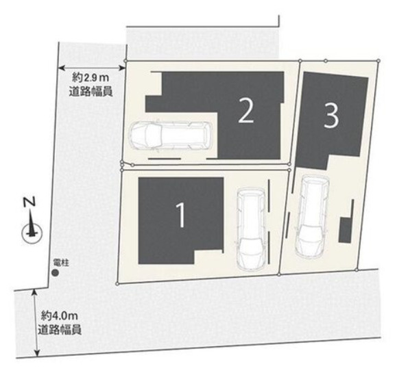 瀬谷区本郷4丁目全3棟【瀬谷駅徒歩10分/ZEH水準住宅/3階建/3部屋＋カースペース】