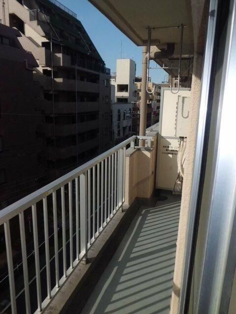 高島平第１サンパワーのバルコニー