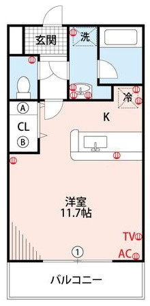 アカリナの間取り|使い勝手の良い間取りです♪