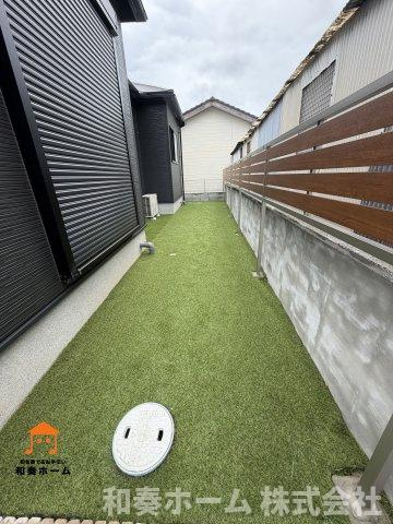 リナージュ ネクスジー 鳴門市撫養町黒崎第1期の庭