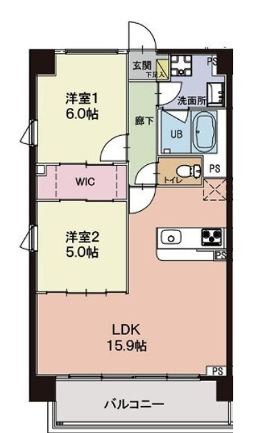 【仲介手数料：50％OFF】対象物件！の間取り