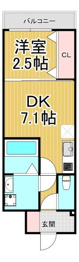 リヴェント尼崎の間取り