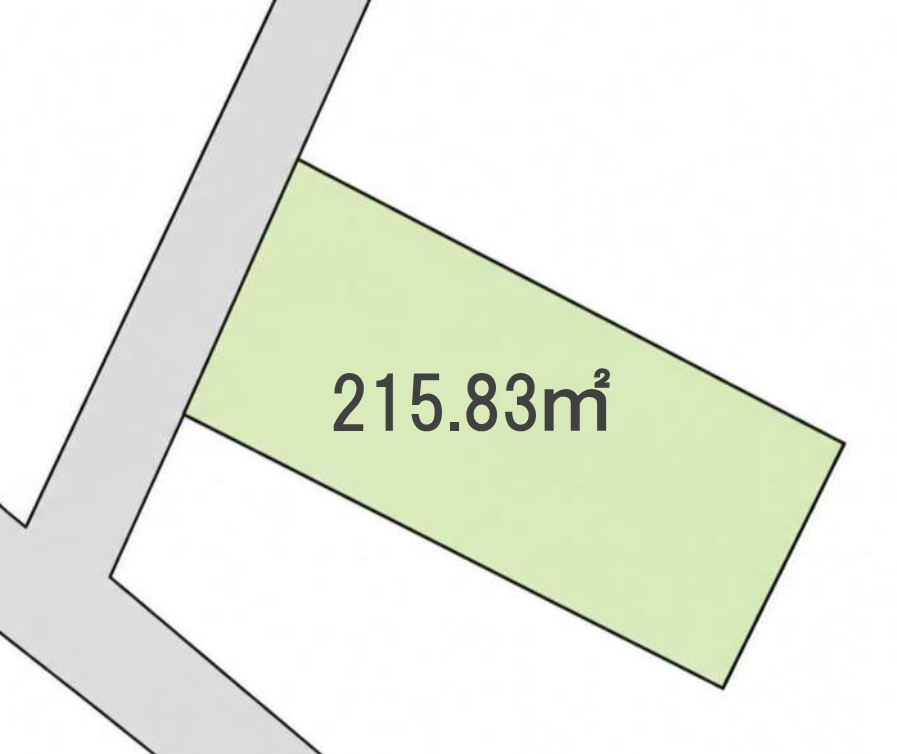 売地　行田市谷郷の土地図