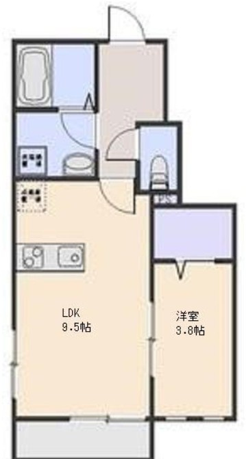プランティーニⅢの間取り